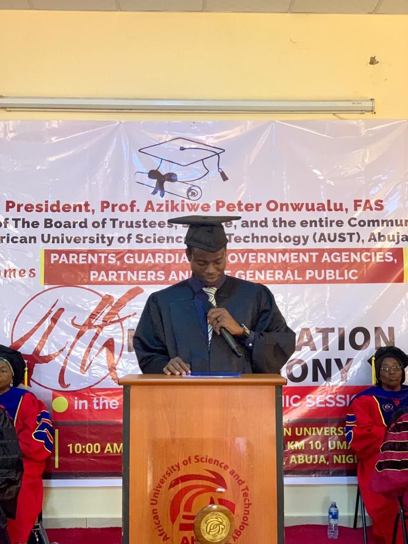 AUST 4th Matriculation Ceremony - Event Speech